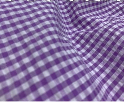 Тканина літня сорочкова фіолетова