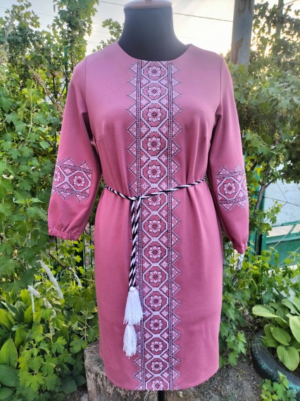 Комплект з сукні та накидки